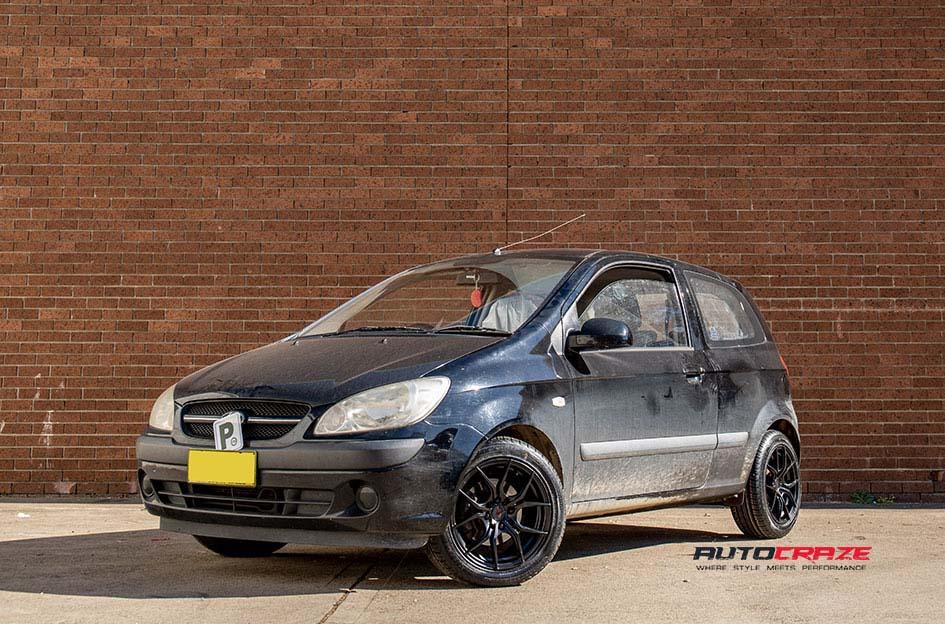 HYUNDAI GETZ VENOM MATTE BLACK